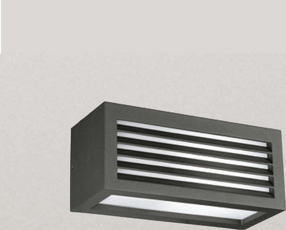 Applique-alluminio-Gea-Led-GARO-GES310-GES313-LED-IP54-lampada-parete-moderno-esterno-E27