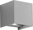 Applique-alluminio-Gea-Led-HENK-Q-GES862C-LED-IP54-3000°K-fascio-regolabile-lampada-parete-biemissione-moderna-cubo-esterno