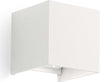 Applique-alluminio-Gea-Led-HENK-Q-GES865C-LED-IP65-3000°K-fascio-regolabile-lampada-parete-biemissione-moderna-cubo-esterno