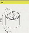 Applique-alluminio-Gea-Led-HENK-R-GES870N-LED-IP54-fascio-regolabile-lampada-parete-biemissione-moderna-esterno
