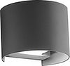 Applique-alluminio-Gea-Led-HENK-R-GES871-LED-IP54-fascio-regolabile-lampada-parete-biemissione-moderna-esterno