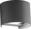 Applique-alluminio-Gea-Led-HENK-R-GES871-LED-IP54-fascio-regolabile-lampada-parete-biemissione-moderna-esterno