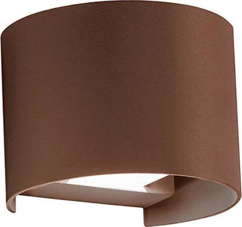 Applique-alluminio-Gea-Led-HENK-R-GES874C-LED-IP54-fascio-regolabile-lampada-parete-biemissione-classica