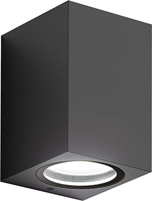 Applique-alluminio-Gea-Led-SHIN-M-GES911-GU10-LED-IP44-lampada-parete-monoemissione-moderno-esterno