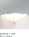 Applique-angolare-gesso-Belfiore-9010-LAILA-ANGLE-7949.42-E27-LED-lampada-parete