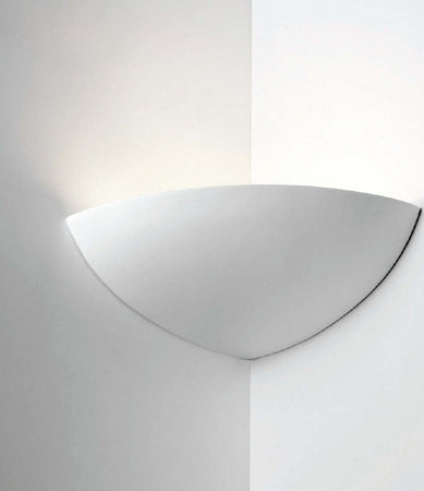Applique-angolo-gesso-Belfiore-9010-EKA-ANGLE-7958.42-E27-LED-lampada-parete-classica-moderna