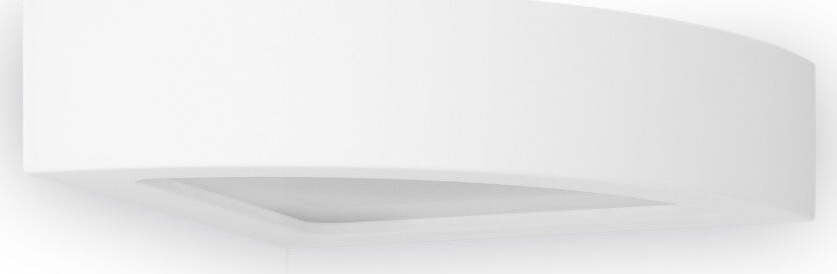 Applique-angolo-gesso-Belfiore-9010-ERIDA-ANGLE-8056.42-E27-LED-biemissione-lampada-parete