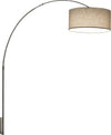 Applique-arco-Illuminando-BOING-CILINDRO-AP-P-43-E27-LED-lampada-parete-telescopica-paralume-tessuto