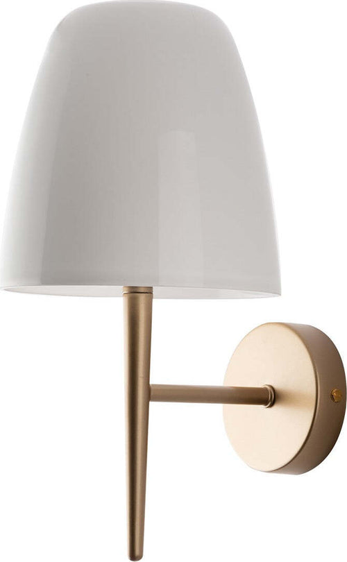 Applique Ares Bianco 1Xe14 18X22X33.7Cm Illuminazione/Illuminazione per interni/Illuminazioni per pareti/Applique Led Mall Home - Napoli, Commerciovirtuoso.it