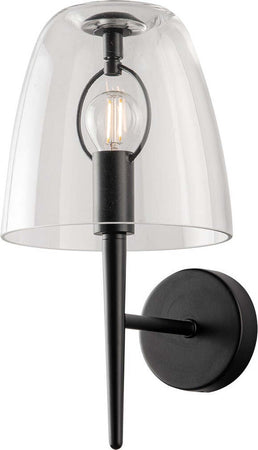 Applique Ares Trasparente 1Xe14 18X22X33.7Cm Illuminazione/Illuminazione per interni/Illuminazioni per pareti/Applique Led Mall Home - Napoli, Commerciovirtuoso.it