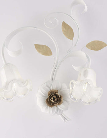 Applique-Arte-Povera-Cesto-Bianco-E-Avorio-2-Luci-E14