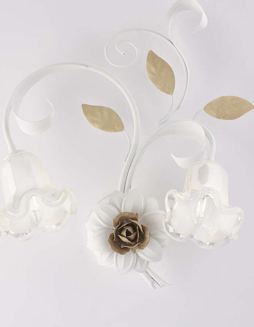 Applique-Arte-Povera-Cesto-Bianco-E-Avorio-2-Luci-E14