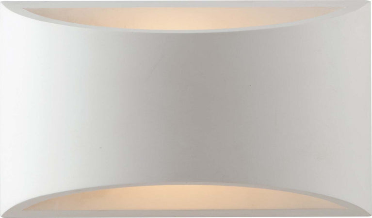 Applique Astron Bianco 1Xg9 19,9X11,5X8Cm Illuminazione/Illuminazione per interni/Illuminazioni per pareti/Applique Led Mall Home - Napoli, Commerciovirtuoso.it