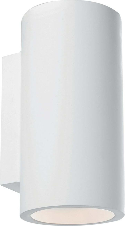 Applique Banjie Bianco 2Xgu10 12X24X14Cm Illuminazione/Illuminazione per interni/Illuminazioni per pareti/Applique Led Mall Home - Napoli, Commerciovirtuoso.it