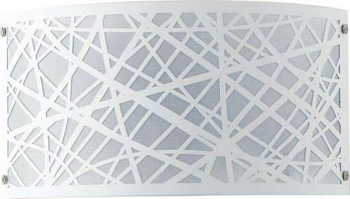 Applique Batik Bianco 2Xe14 32X17X9Cm Illuminazione/Illuminazione per interni/Illuminazioni per pareti/Applique Led Mall Home - Napoli, Commerciovirtuoso.it