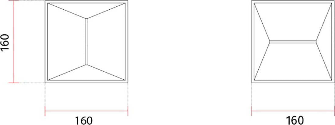 Applique-Belfiore-9010-BOX-2511-3050-LED-ceramica-lampada-parete