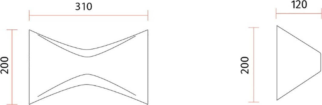 Applique-Belfiore-9010-YPERO-2388-3057-LED-ceramica-lampada-parete