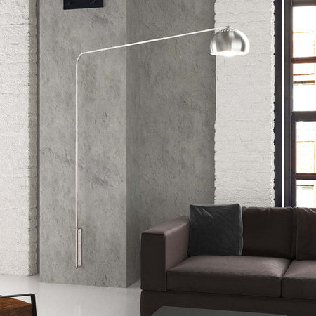 Applique-braccio-arco-moderna-Top-Light-CORNER-1189-B7-E27-LED-metallo-lampada-parete