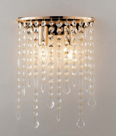 Applique Breeze Oro 2Xe14 25X35Cm Illuminazione/Illuminazione per interni/Illuminazioni per pareti/Applique Led Mall Home - Napoli, Commerciovirtuoso.it