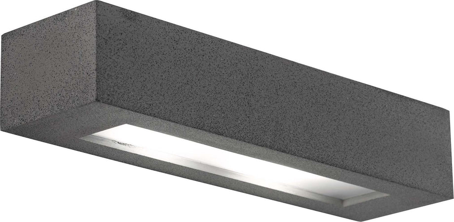 Applique Candida Cement 2Xe14 36X9X7Cm Illuminazione/Illuminazione per interni/Illuminazioni per pareti/Applique Led Mall Home - Napoli, Commerciovirtuoso.it