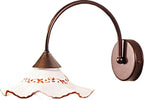 Applique-ceramica-Due-P-illuminazione-HOPE-AP-E27-LED-classica-lampada-parete