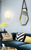 Applique Cerchio 10 Watt Parete Abat Jour Luce Fredda Calda Naturale 6551 E27 Casa, arredamento e bricolage > Illuminazione da interno > Applique per interno Trade Shop italia - Napoli, Commerciovirtuoso.it