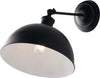 Applique Charleston Nero 1Xe27 20X23X27,5Cm Illuminazione/Illuminazione per interni/Illuminazioni per pareti/Applique Led Mall Home - Napoli, Commerciovirtuoso.it