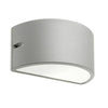 Lampada da parete applique Umbe mezza luna chiusa per esterno 60 w