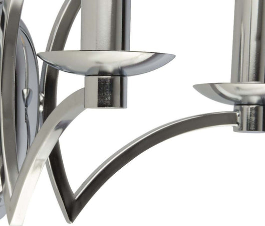 Applique-Classica-Ascot-Acciaio-Cromo-2-Luci-E14