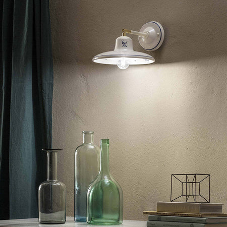 Applique-Classica-Como-Ottone-E-Ceramica-Bianco-Decorato-Filo-Blu-1-Luce-E14