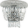 Applique-Classica-Dubai-Metallo-Cristallo-Cromo-2-Luci-E14