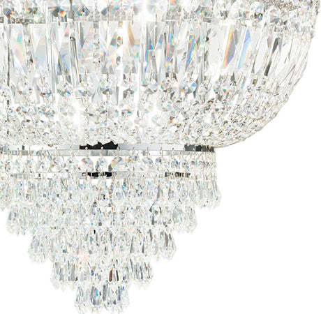 Applique-Classica-Dubai-Metallo-Cristallo-Cromo-2-Luci-E14