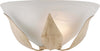 Applique-Classica-Esse-1-Luce-Ferro-Battuto-E-Vetro-Avorio-E-Oro