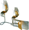 Applique-classica-FALB-illuminazione-BUGIE-45-G9-LED-metallo-vetro-lampada-parete