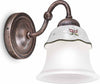 Applique-Classica-Ferrara-Metallo-E-Ceramica-Nero-Sfumato-Rame-1-Luce-E14