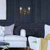 Applique-Classica-Fiammingo-Ottone-2-Luci-E14