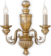 Applique-Classica-Firenze-Materie-Plastiche-Oro-2-Luci-E14