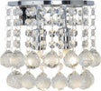 Applique-Classica-Hanna-Acciaio-Cromo-Vetro-2-Luci-G9