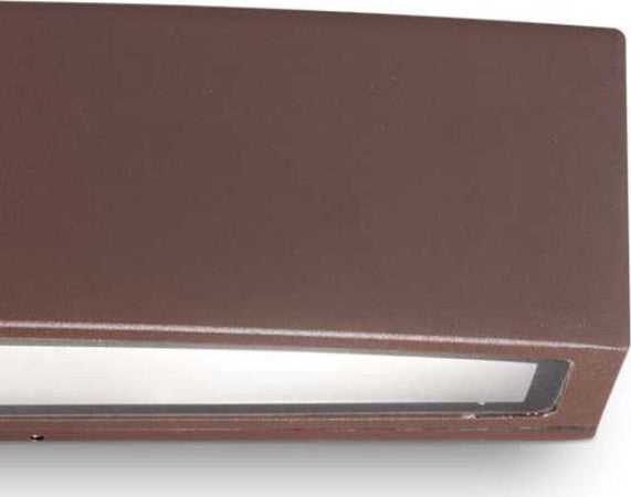 Applique-classica-Ideal-lux-ANDROMEDA-AP2-163550-E27-LED-biemissione-lampada-parete-IP55
