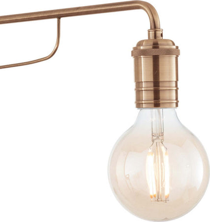 Applique-classica-Ideal-Lux-TRIUMPH-160214-AP1-E27-LED-orientabile-metallo-lampada-parete