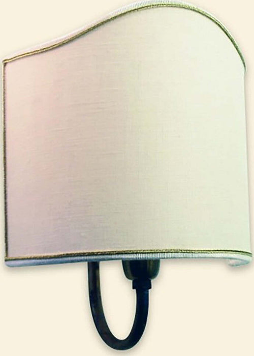 Applique-classica-Lampadari-Bartalini-ALKI-A1P-E27-LED-ottone-tessuto-lampada-parete