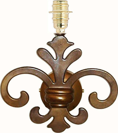 Applique-classica-Lampadari-Bartalini-SILVY-AP1-OV-E14-LED-ottone-tessuto-lampada-parete
