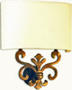Applique-classica-Lampadari-Bartalini-SILVY-AP2-OV-E14-LED-ottone-tessuto-lampada-parete