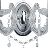 Applique-Classica-Marie-Therese-Acciaio-Cromo-Vetro-2-Luci-E14