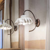 Applique-Classica-Modena-Metallo-E-Ceramica-Nero-Sfumato-Rame-1-Luce-E27