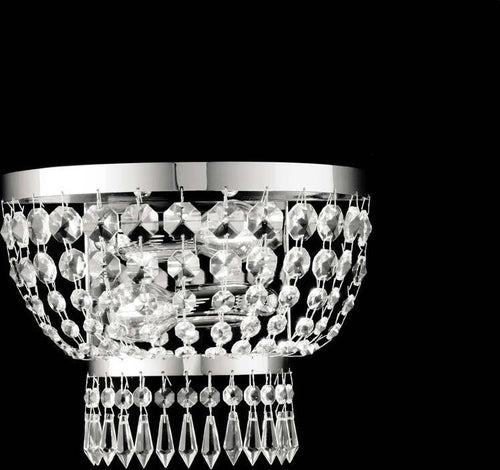 Applique-Classica-Mozart-Cromo-2-Luci-E14