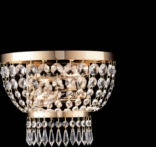 Applique-Classica-Mozart-Oro-2-Luci-E14