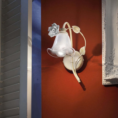 Applique-Classica-Siena-Metallo-E-Ceramica-Bianco-Sfumato-Oro-1-Luce-E14