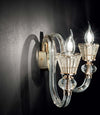 Applique-Classica-Strauss-Vetro-Oro-2-Luci-E14
