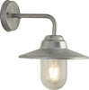 Applique-Classica-Toronto-Acciaio-Argento-Vetro-Trasparente-1-Luce-E27